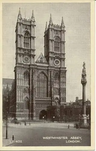 PC05591 Westminster Abbey. London. Lansdowne