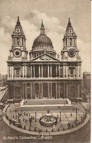 PC05467 St. Pauls Kathedrale. London