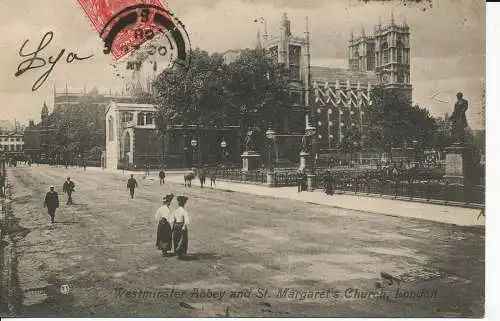 PC05601 Westminster Abbey. St. Margaretenkirche. Valentinstag. 1908