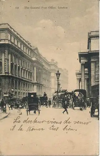 PC04170 Die allgemeine Post. London. 1907