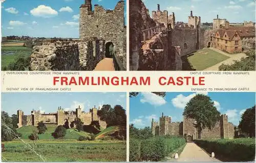 PC05986 Framlingham Castle. Multi-View. 1975