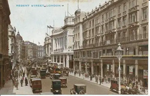 PC04390 Regent Street. London. National Series