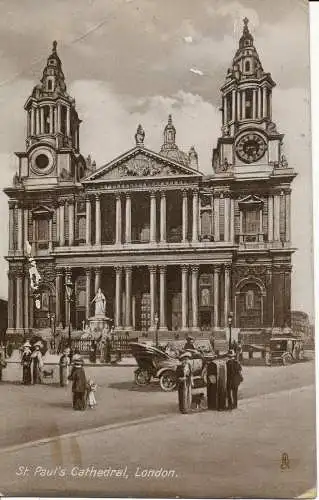 PC05657 St. Pauls Kathedrale. London. Tuck. Fotografischer Glosso 2584