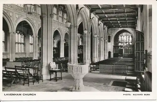 PC05075 Lavenham Church. Foto von Richard Burn. RP