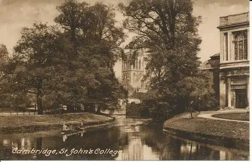 PC04280 Cambridge. St. Johns College. Frith 26458