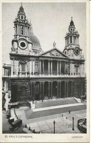 PC04223 St. Pauls Kathedrale. London. D.F. und S