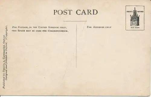 PC08486 Ein Stück altes Oxford. Davis