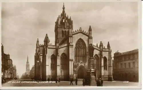 PC05020 St. Giles Kathedrale. Edinburgh. Valentinstag. RP