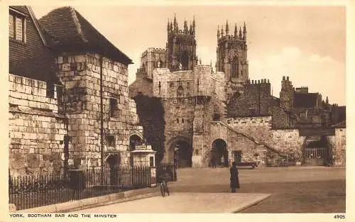 PC05260 York. Bootham und das Münster. W. Scott