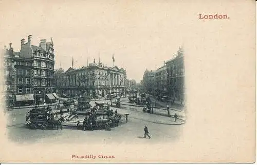 PC05545 Piccadilly Circus. London. Postkarte