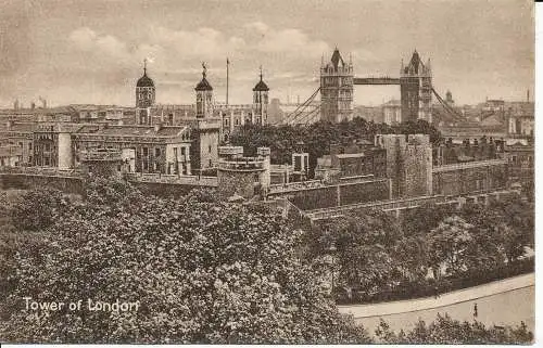 PC05460 Tower of London. Postkarte