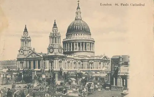 PC07243 London. St. Pauls Kathedrale