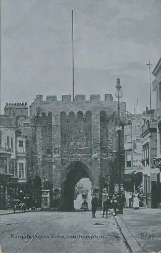 PC08592 Bargate. Nordseite. Southampton. D. F. und Co