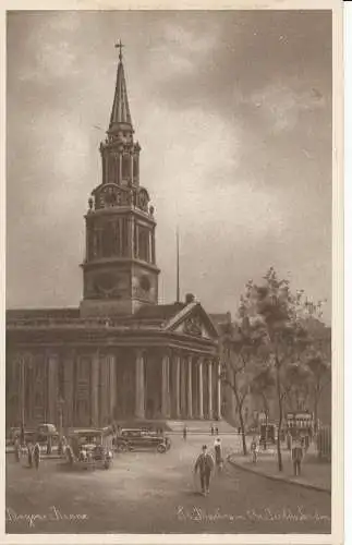 PC07183 St. Martins in the Fields London. Crest Publishing