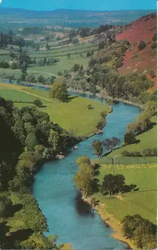 PC07083 River Wye von Yat Rock. Fotopräzigkeit. Colourmaster. Nr. PT11113