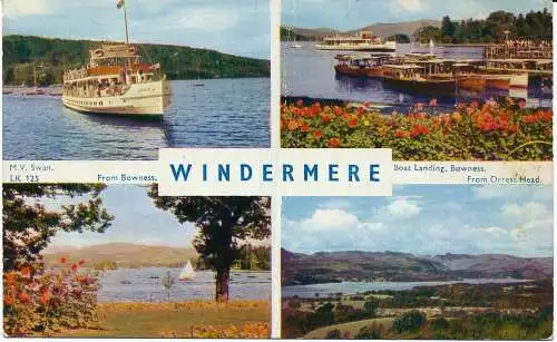PC06013 Windermere. Multi-View. 1961