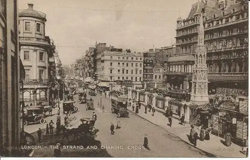 PC05615 London. Der Strand und das Charing-Kreuz