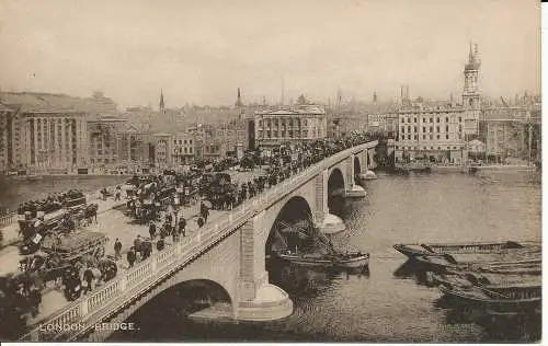 PC05625 London Bridge. Postkarte