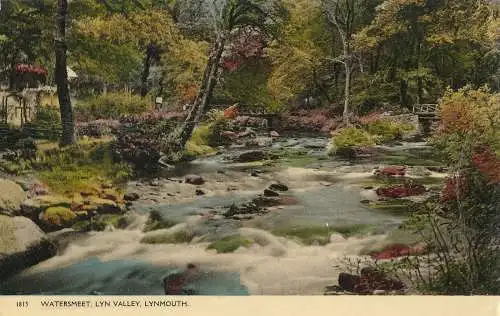 PC07089 Watersmeet. Lyn Valley. Lynmouth. Dearden und Wade