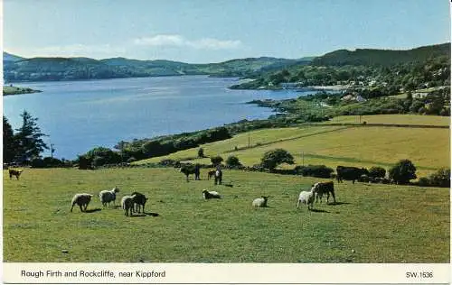 PC06163 Rough Firth and Rockcliffe. nr. Kippford. Dennis Postkarte