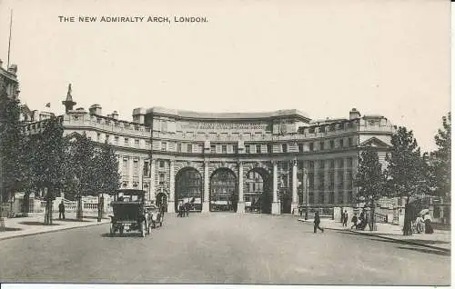 PC05832 Der neue Admiralitätsbogen. London. W.E.M.W. Postkarte