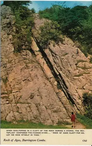 PC06302 Rock of Ages. Burrington Combe. H. Barton