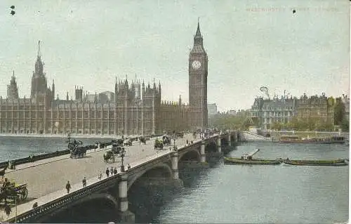 PC08712 Westminster Bridge. London