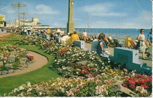 PC07238 Bognor Regis. Esplanade Gardens. John T. Pullen. D. Konstanz