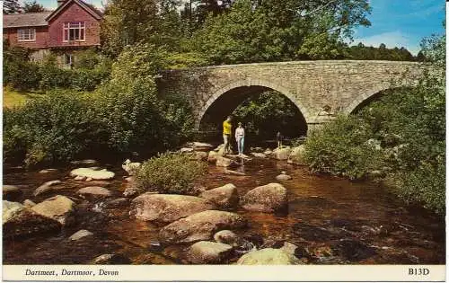 PC06088 Dartmeet. Dartmoor. Devon. H. Barton