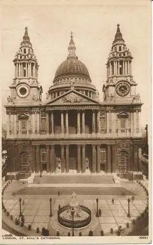 PC05665 London. St. Pauls Kathedrale. Photochrom Co 30691