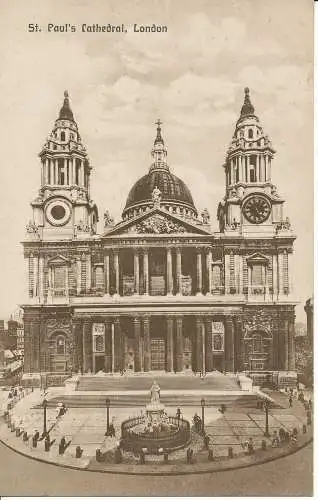 PC08669 St. Pauls Kathedrale. London