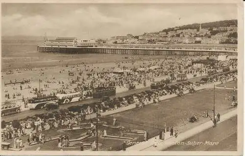 PC08654 Allgemeine Ansicht. Weston Super Mare. M. und L. National. 1947