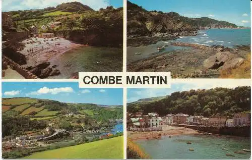 PC06343 Combe Martin. Multi-View. 1973