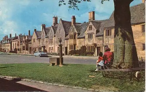 PC07255 Chipping Campden. Gloucestershire. Jarrold. Cotman Farbe. 1967