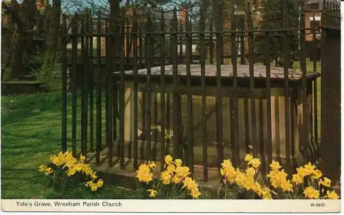 PC06178 Yales Grave. Pfarrkirche Wrexham. Dennis