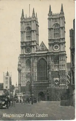 PC05823 Westminster Abbey. London. Klassische Serie