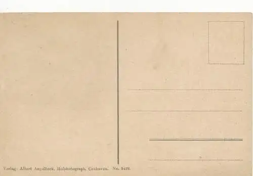 PC10367 Insel Neuwerk. Albert Angelbeck. Nr. 5422