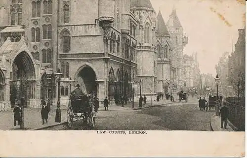 PC05802 Gerichte. London. 1906