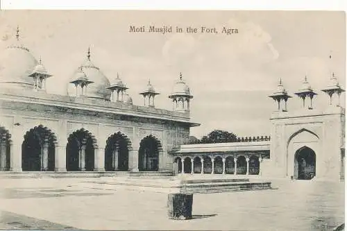 PC11332 Moti Musjid im Fort. Agra