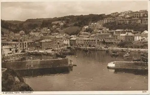 PC08510 Eine allgemeine Ansicht. Mevagissey. Nr. 26150