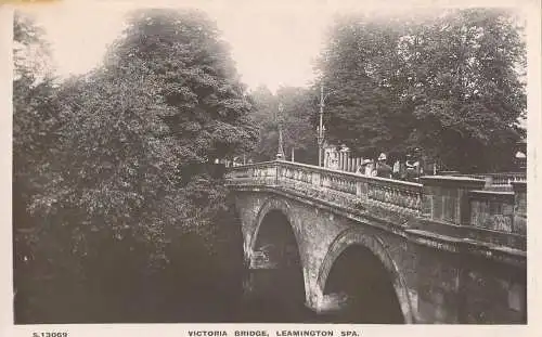 PC07981 Victoria Bridge. Leamington Spa. Kingsway. RP