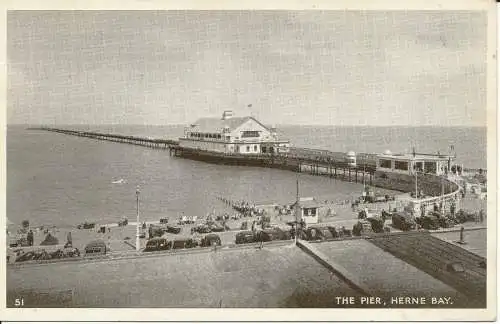 PC08494 The Pier. Herne Bay. Nr. 51. 1955