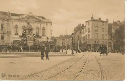 PC09337 Brüssel. Porte de Namur. Nels. Nr. 216