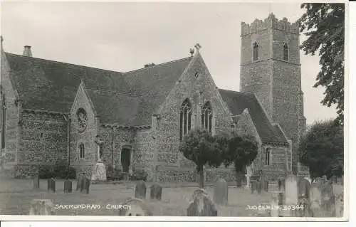 PC07941 Saxmundham Church. Judges Ltd. Nr. 30344. RP