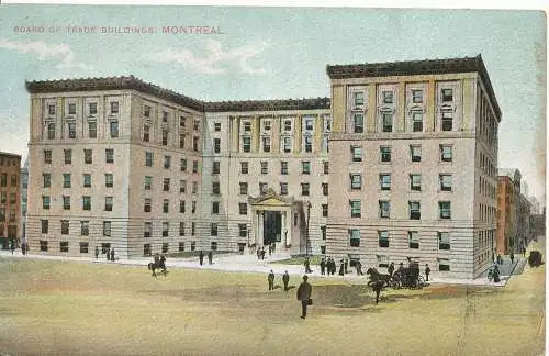 PC10132 Board of Trade Buildings. Montreal. Nr. 156. 1907