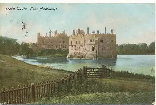 PC11741 Leeds Castle. In der Nähe von Maidstone. Tuck. Art. Nr. 795