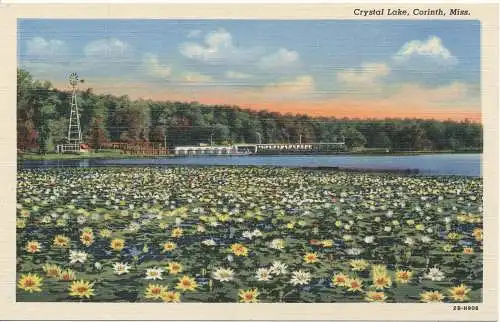 PC11173 Crystal Lake. Korinth. Miss. L. Gr. MC Daniel