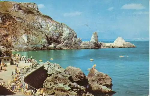 PC07360 Ansteys Cove. Torquay. Jarrold. Cotman Farbe