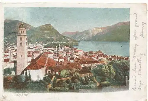 PC11343 Lugano. Gebr. Wehrli. Nr. 6079. 1902