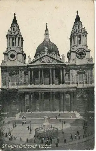 PC05824 St. Pauls Kathedrale. London. Klassische Serie